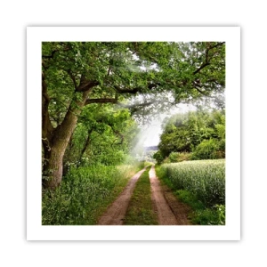 Plagát - Et in Arcadia ego - 50x50 cm