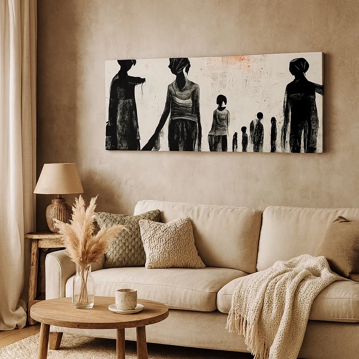 Obraz na plátne - Proti samote - 30x30 cm