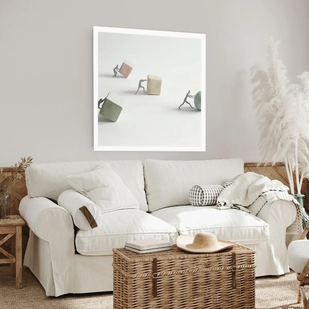 Plagát - Život samotný - 40x40 cm