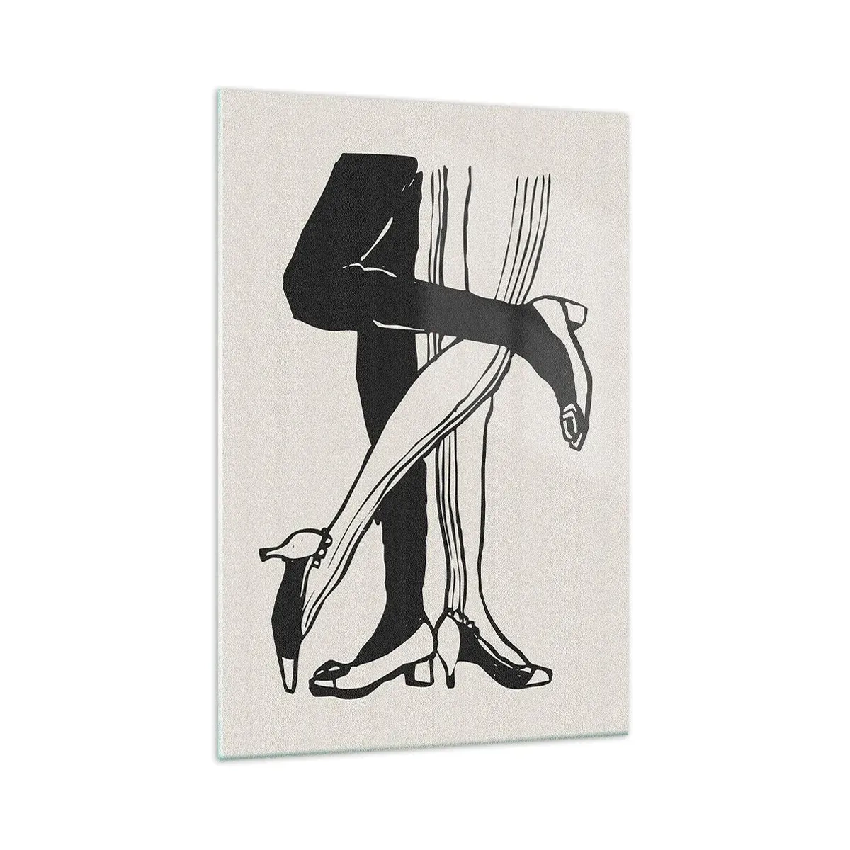 Obraz na skle - Ženský atribút - 70x100 cm