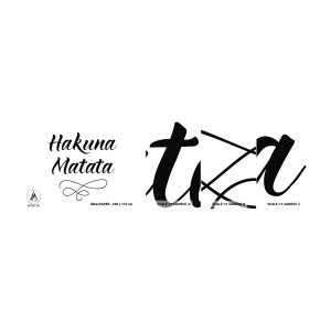 Vzorka Fototapeta Standard Eco - Najlepšia rada - Typografia, Afirmácia, Maxim - 100x30 cm