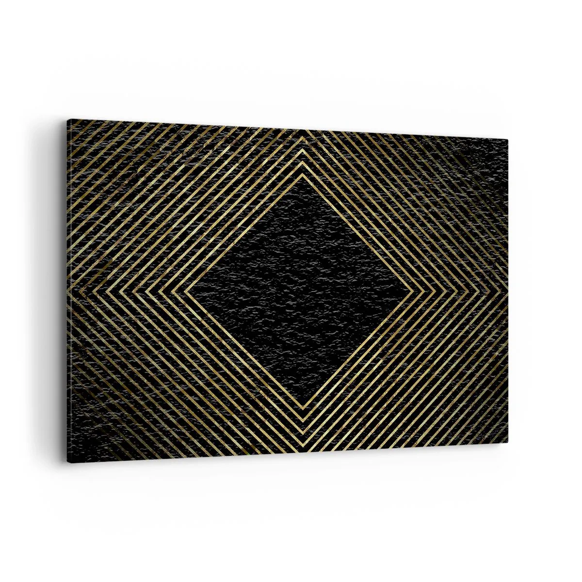 Obraz na plátne - Geometria v štýle glamour - 100x70 cm