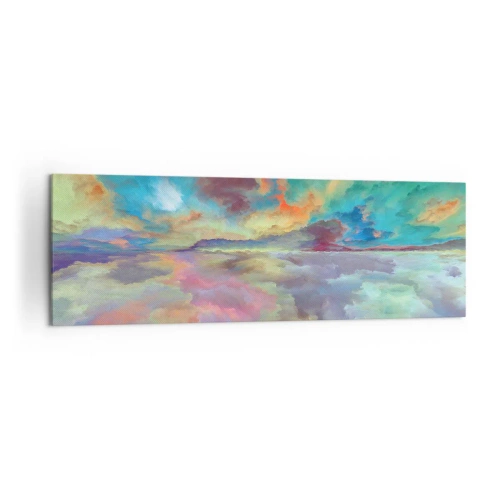Obraz na plátne - Dve neba - 160x50 cm