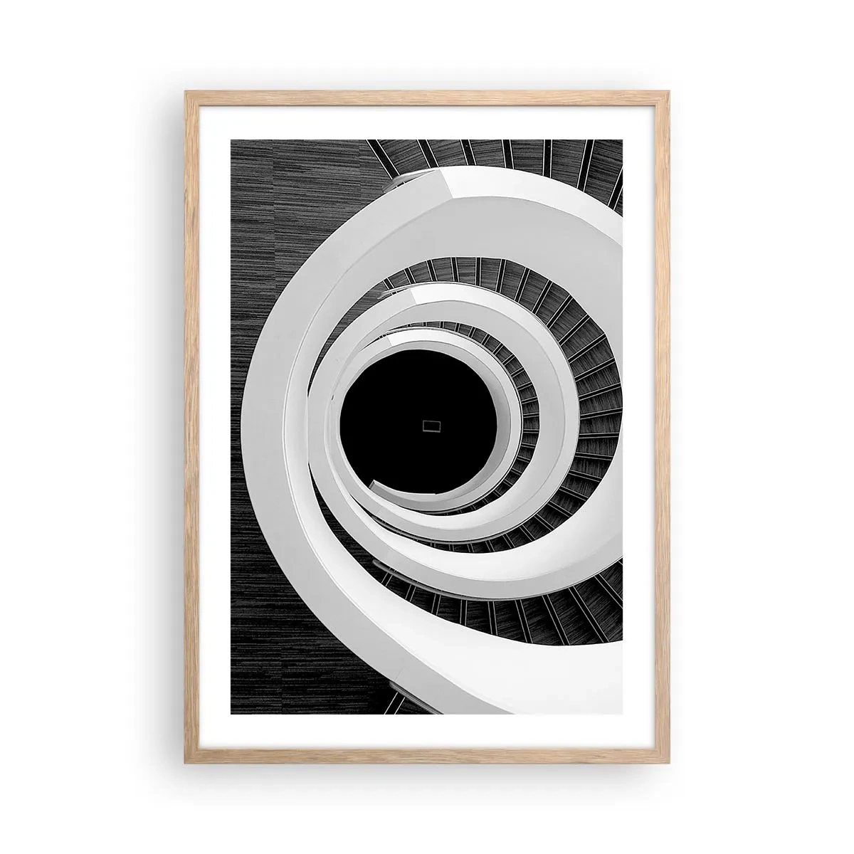 Plagát v ráme zo svetlého duba - K podstate vecí - 50x70 cm