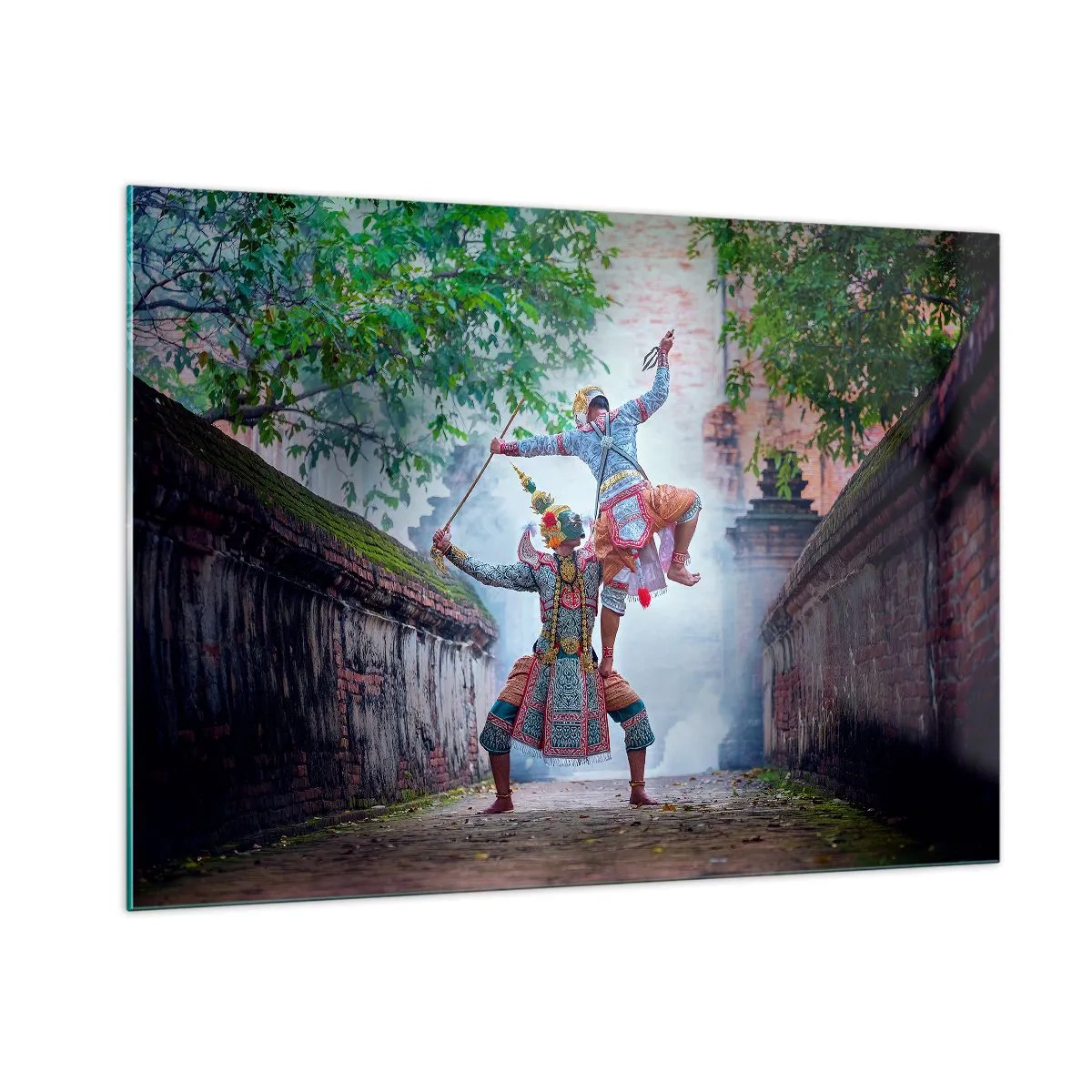 Obraz na skle - Vražedne krásny tanec - 100x70 cm