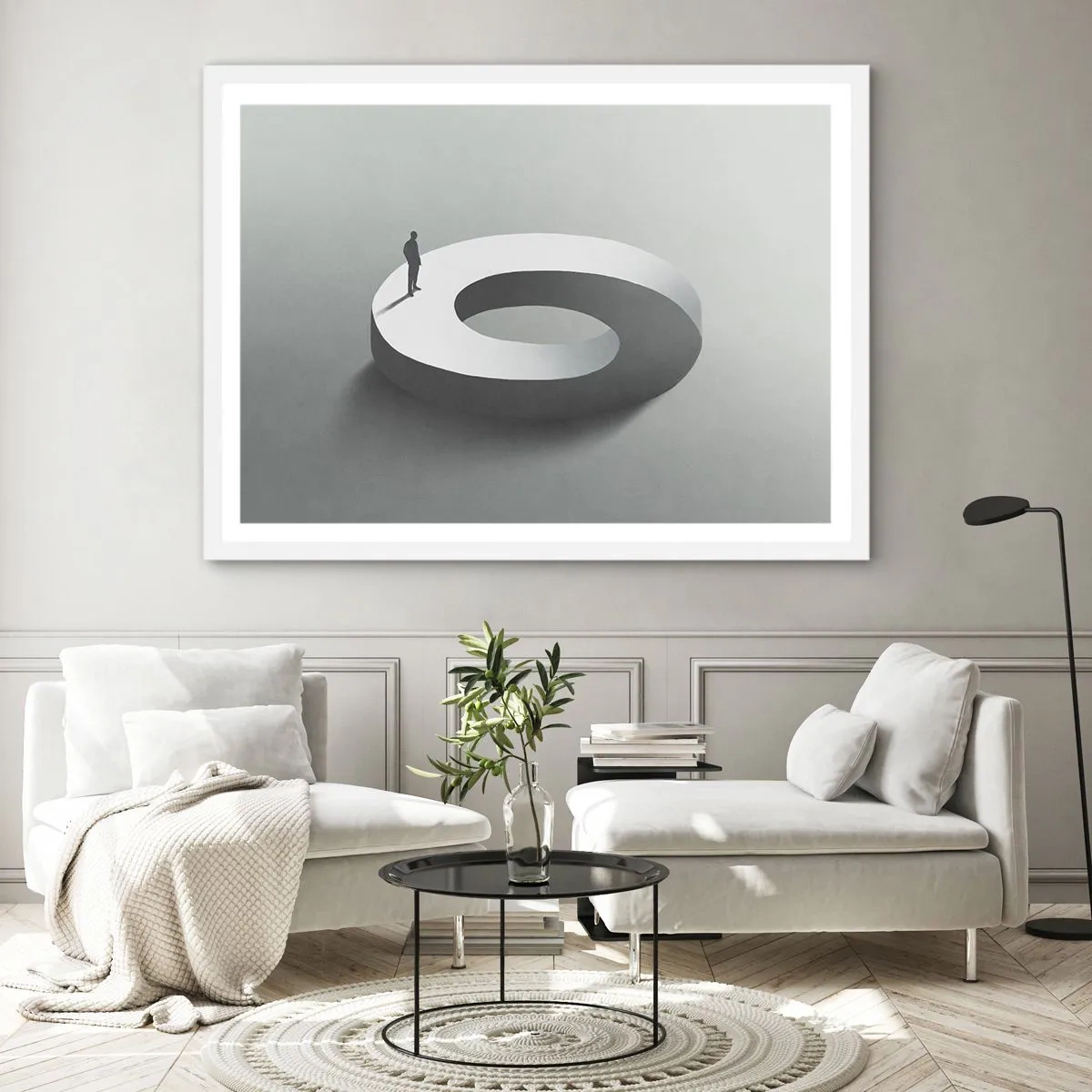 Plagát v bielom ráme - To pochopíš - 100x70 cm