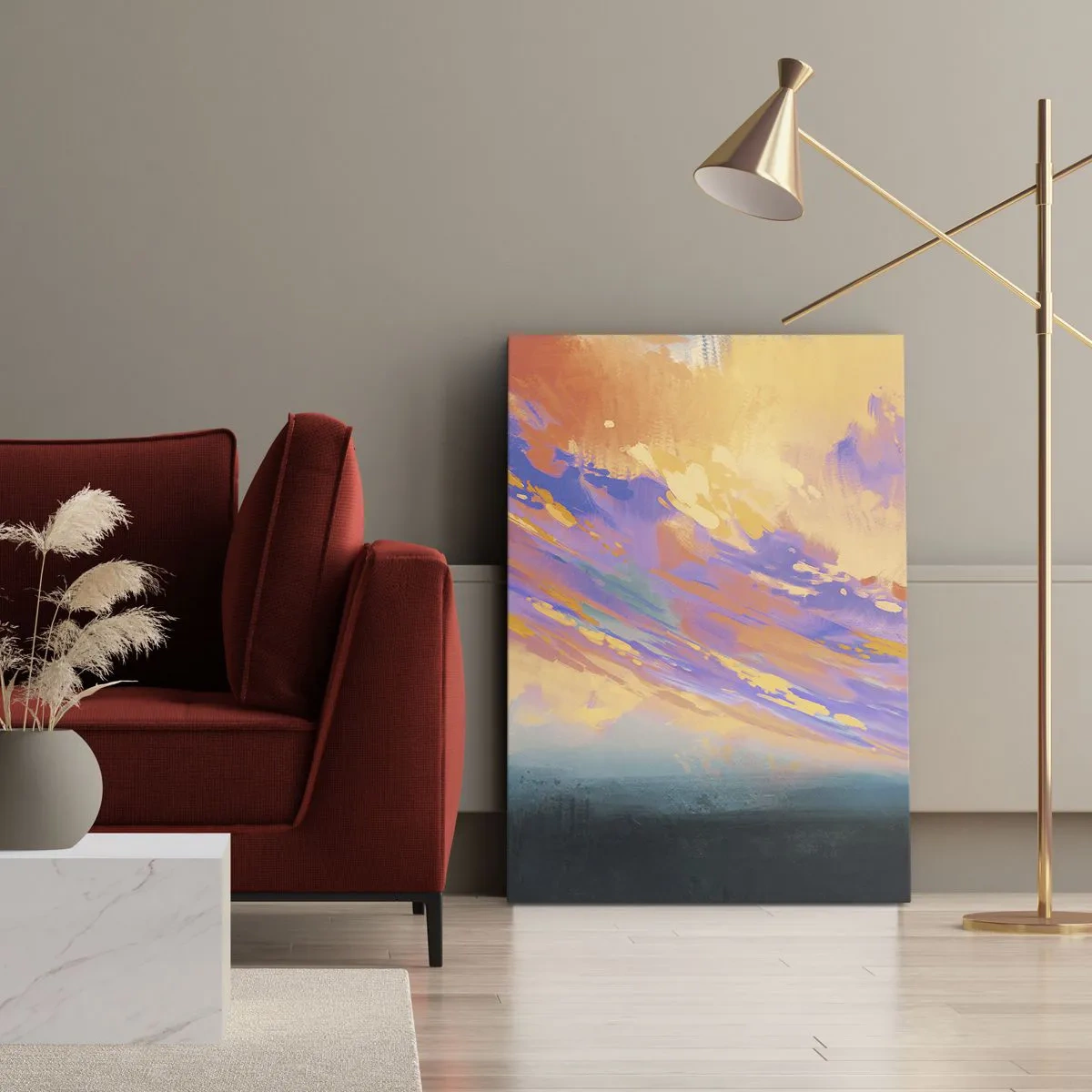 Obraz na plátne - Sila príťažlivosti - 50x70 cm