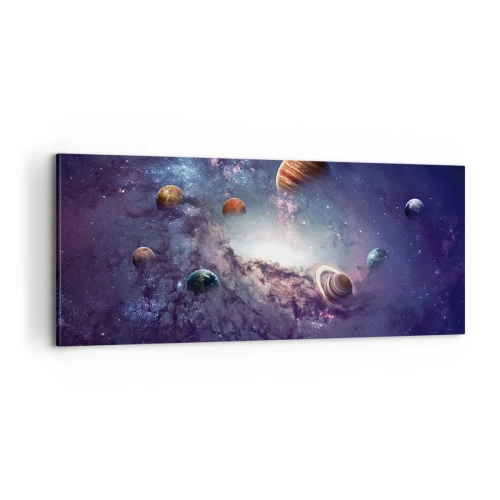 Obraz na plátne - Slnko a tanec - 100x40 cm