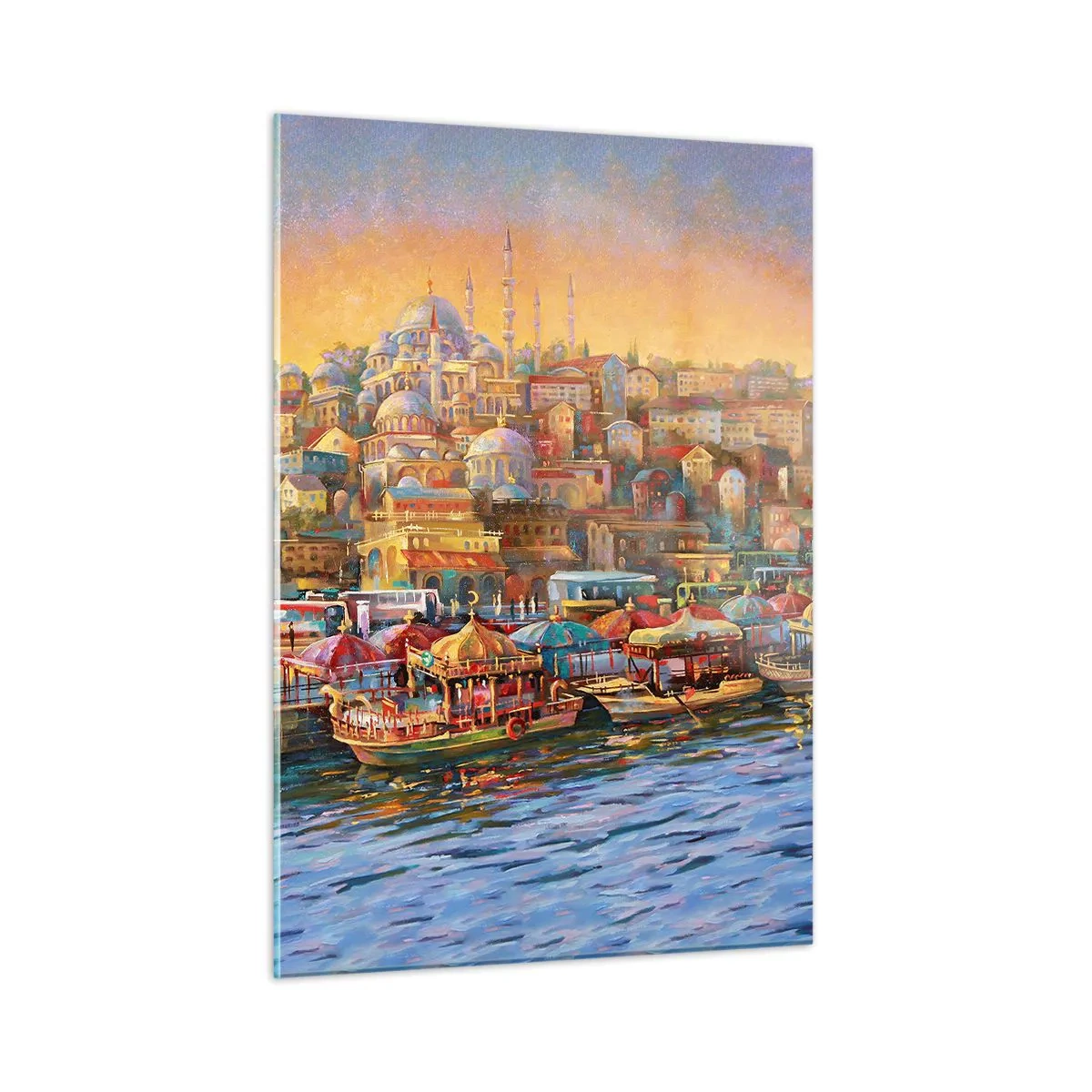 Obraz na skle - Istanbulský príbeh - 50x70 cm