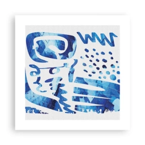 Plagát - Späť ku koreňom - 40x40 cm