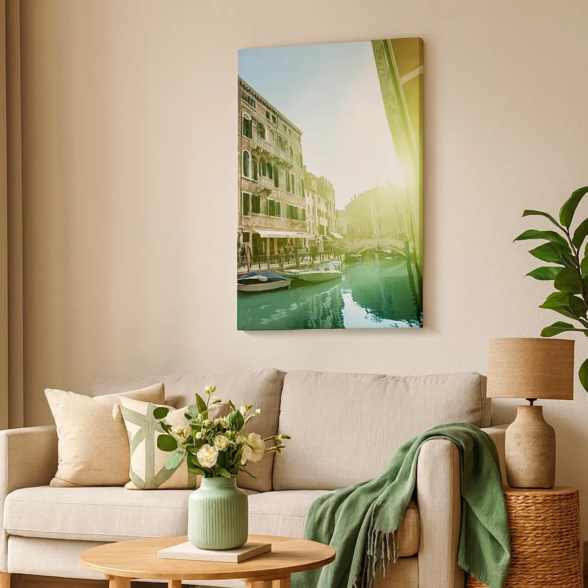 Obraz na plátne - Benátky - Amore Mio - 50x70 cm