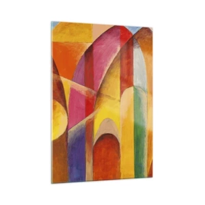 Obraz na skle - Katedrála slnka - 50x70 cm