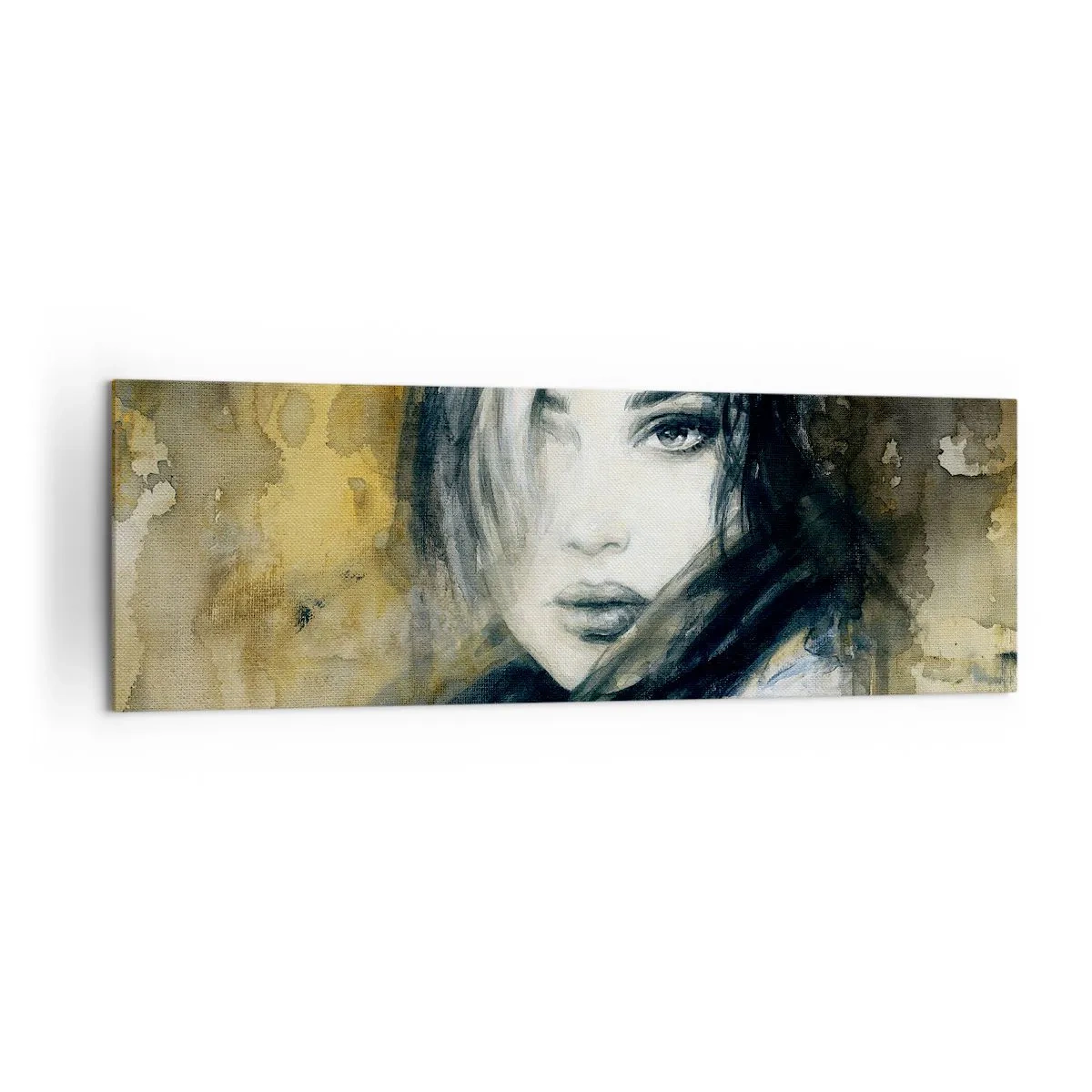 Obraz na plátne - viac nevinná alebo zmyselná? - 160x50 cm