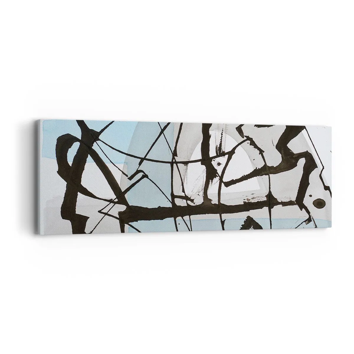 Obraz na plátne - Aj napriek tomu modrý - 90x30 cm