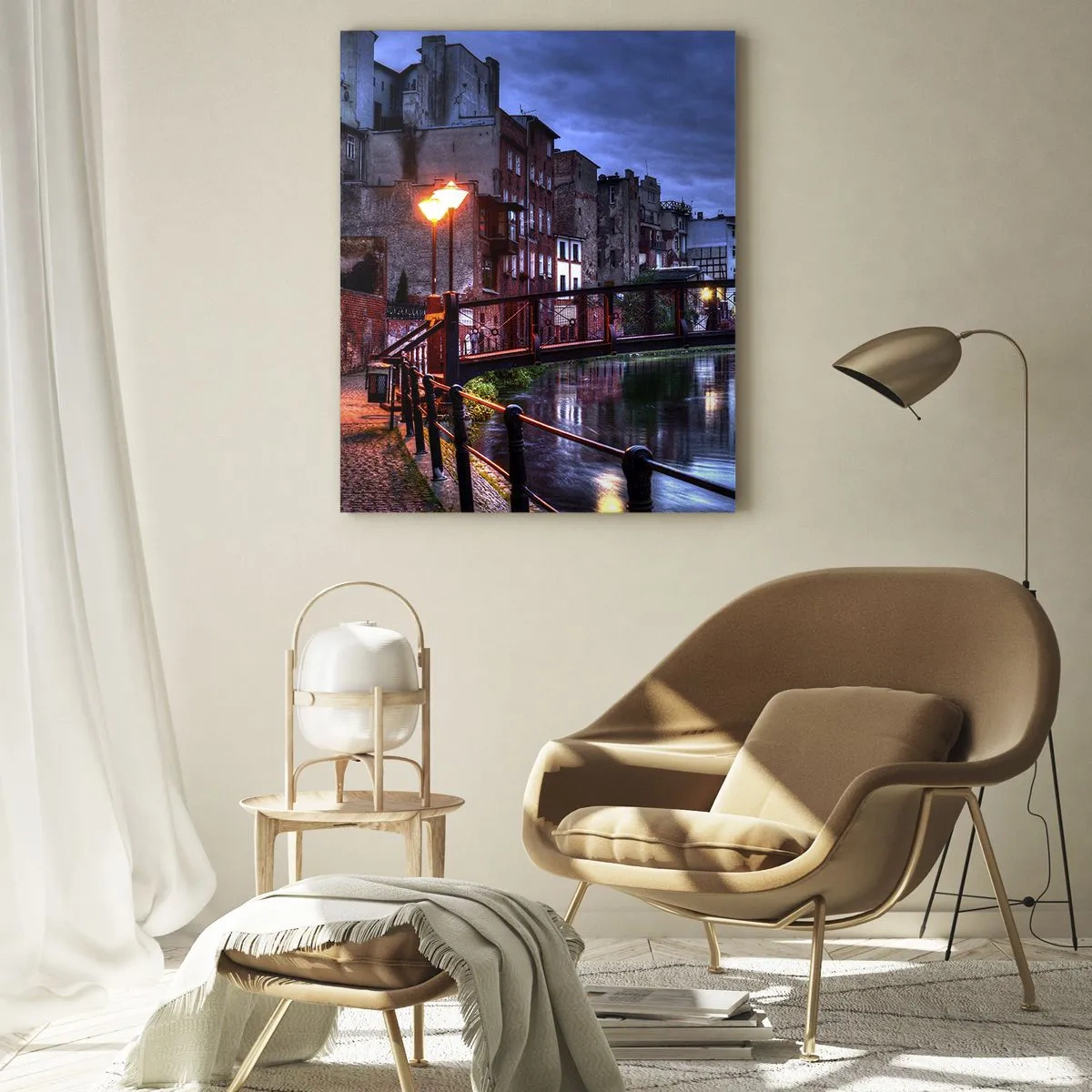 Obraz na skle - Takú Bydgoszcz si nepoznal - 50x70 cm