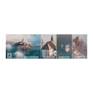 Vzorka fototapety Premium Canvas - Ostrov snov - Krajina, Architektúra, cirkvi - 100x30 cm