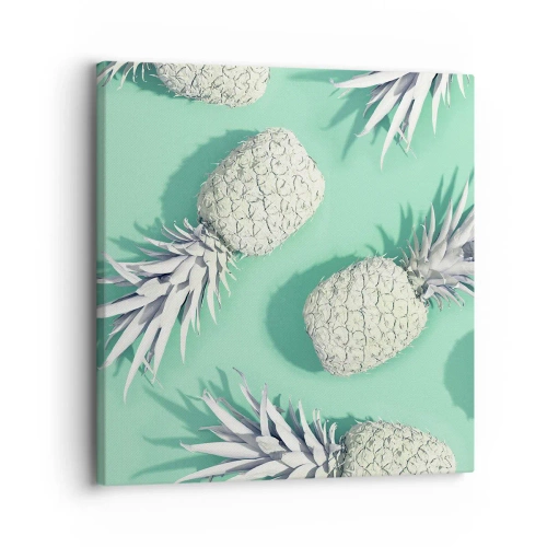 Obraz na plátne - skvele ladia s mätou - 30x30 cm