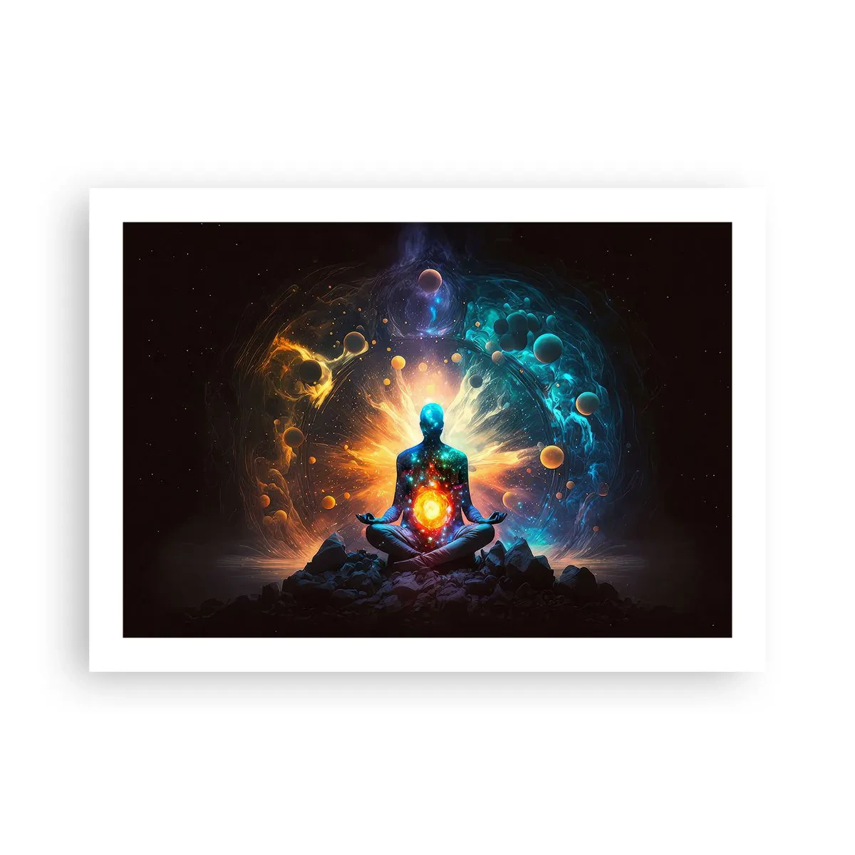 Plagát - Vesmírny pokoj - 70x50 cm