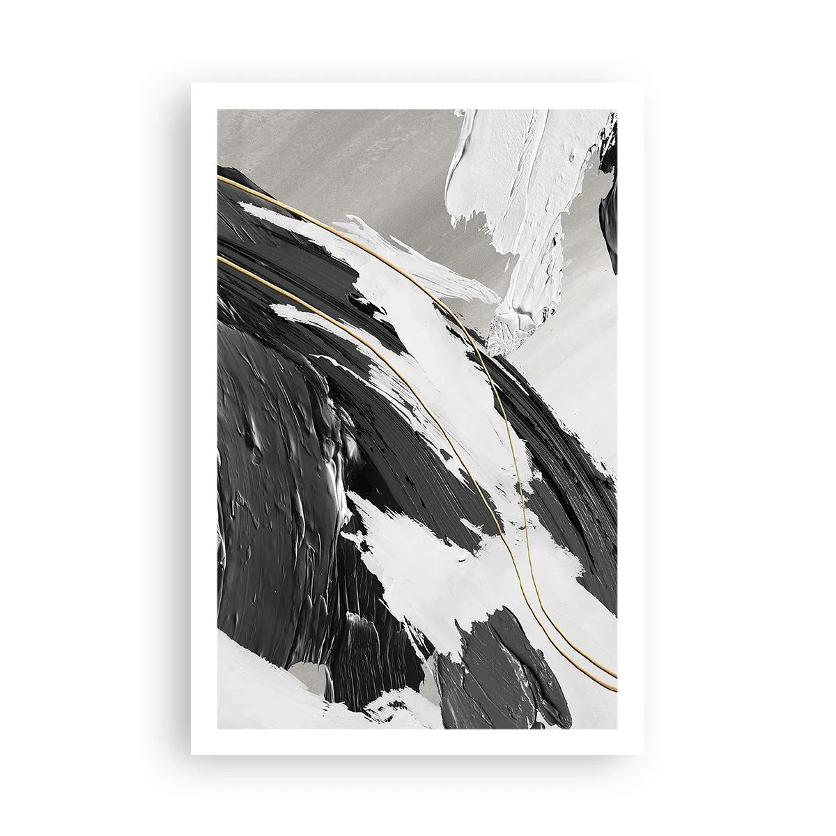 Plagát - Veľkorysá abstrakcia - 61x91 cm