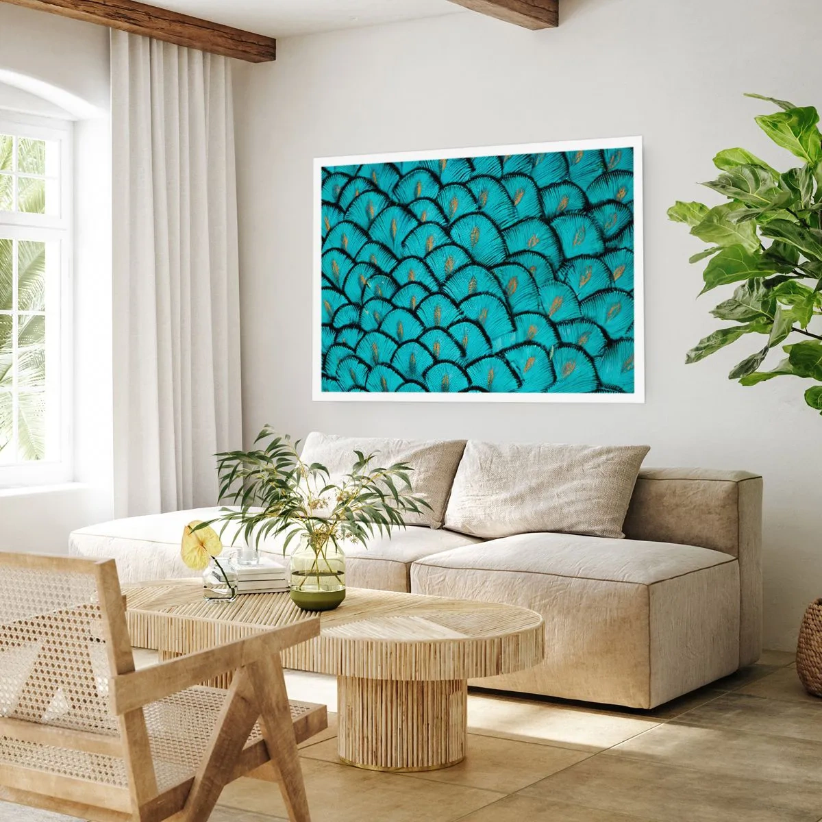 Plagát - Veľká slávnosť peria - 91x61 cm