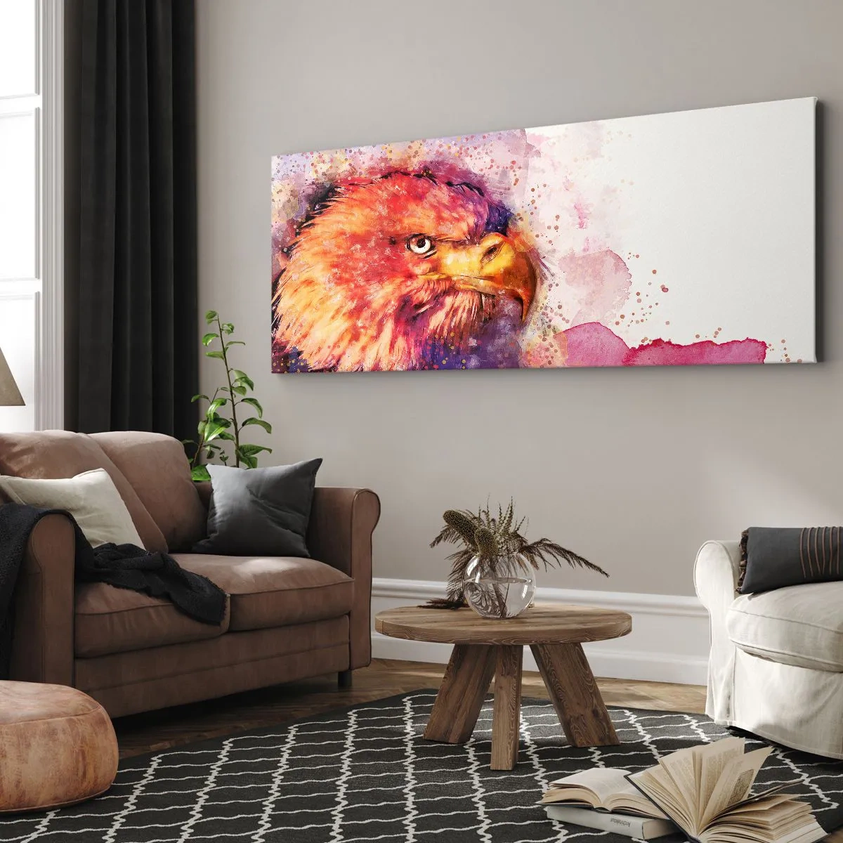 Obraz na plátne - Nechceš vedieť, na čo myslím - 100x40 cm