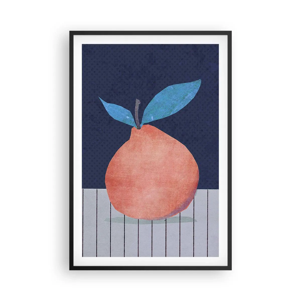 Plagát v čiernom ráme - Konvexita a rovina - 61x91 cm