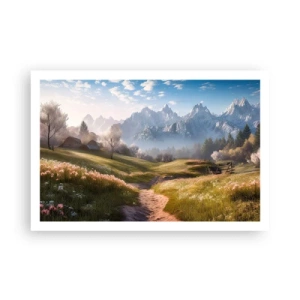 Plagát - Idylické údolie - 91x61 cm