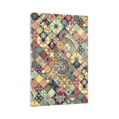 Obraz na skle - Marocká vízia - 80x120 cm