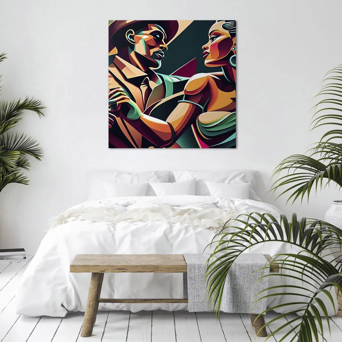 Obraz na plátne - V rytme srdca - 70x70 cm