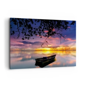 Obraz na plátne - „Zdá sa, že visíš uprostred neba…“ - 100x70 cm