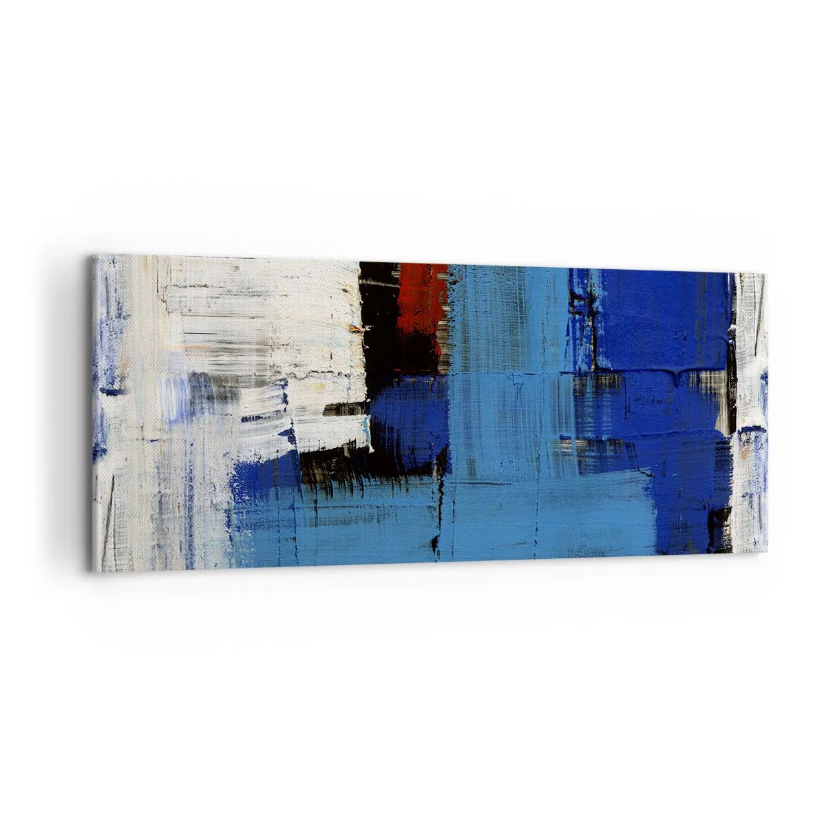 Obraz na plátne - Tajomstvo modrej - 100x40 cm
