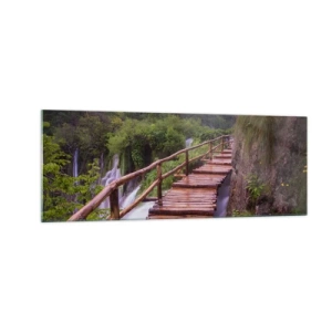 Obraz na skle - Neuveriteľná krása - 140x50 cm