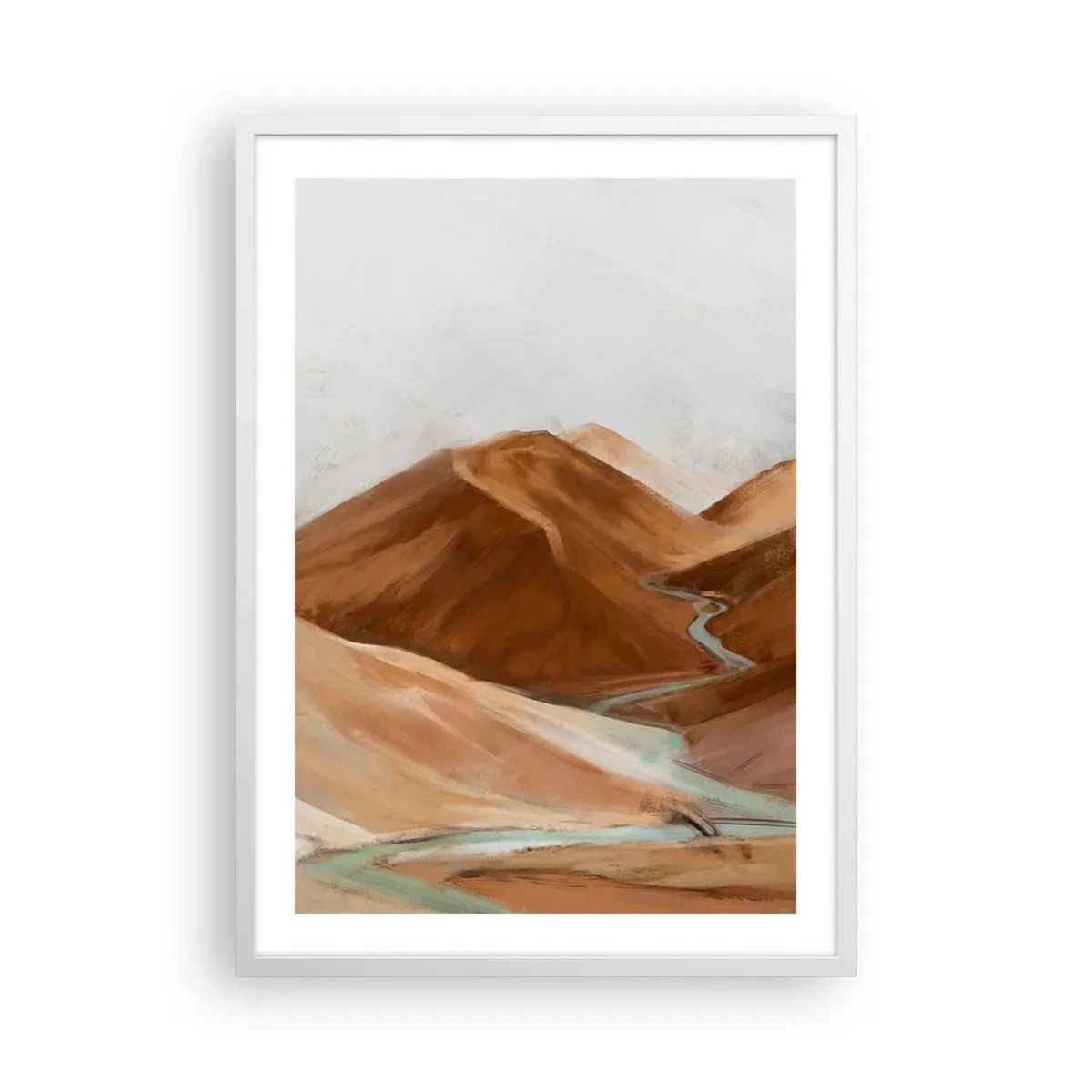 Plagát v bielom ráme - K prameňu - 50x70 cm