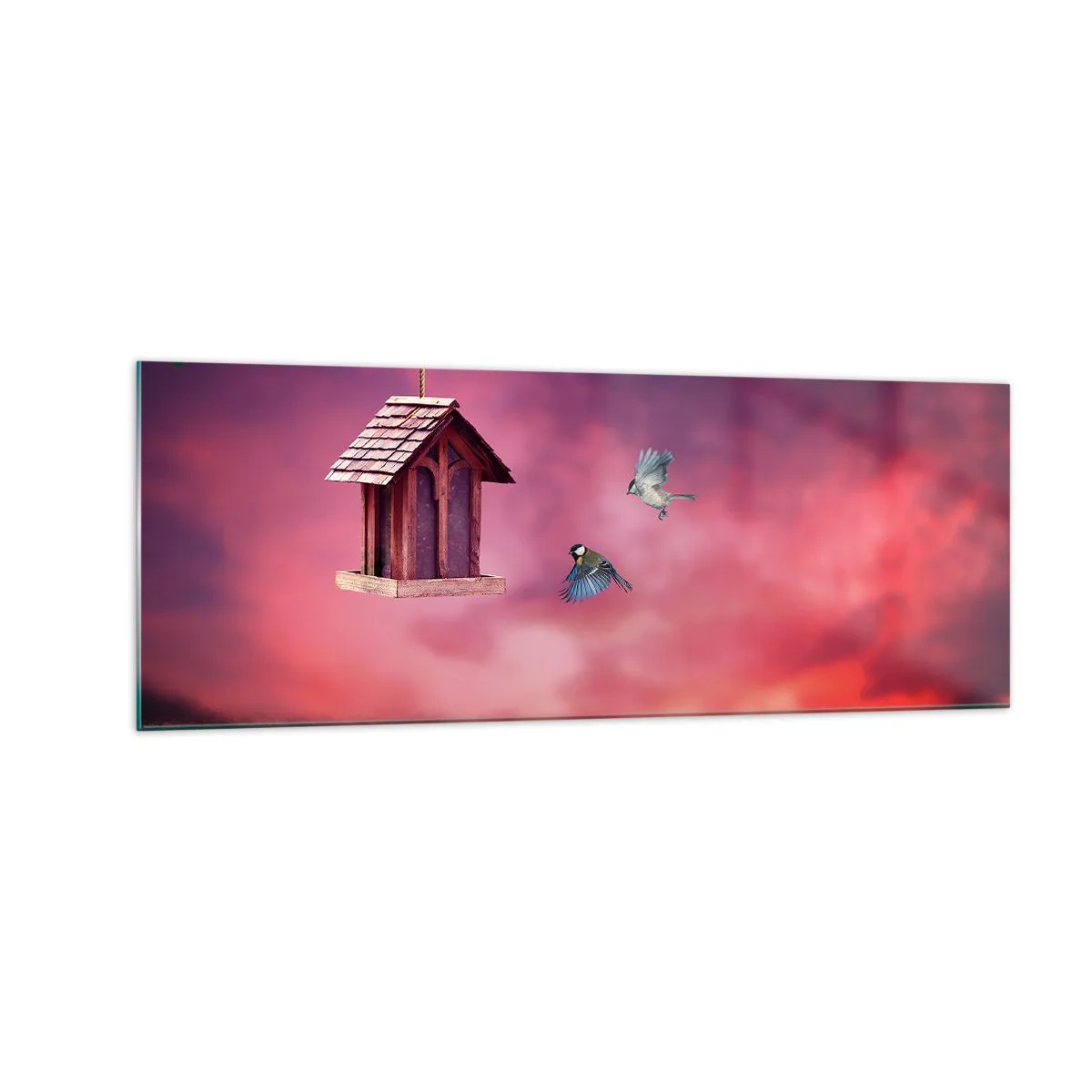 Obraz na skle - Pozvanie na večeru - 140x50 cm