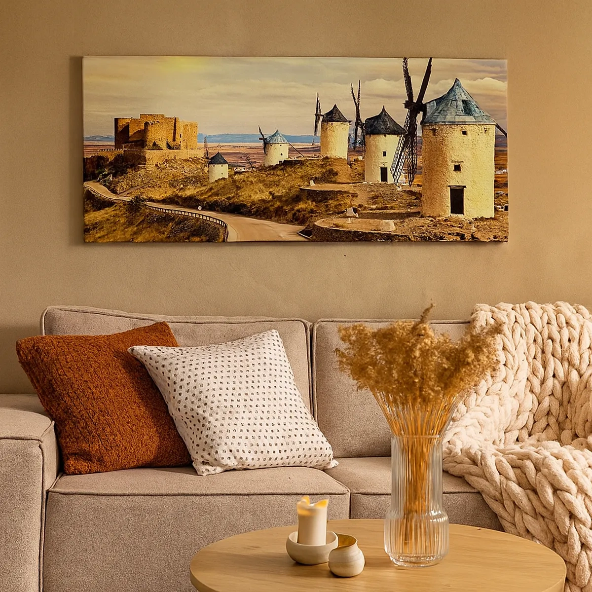 Obraz na plátne - Čoskoro sa objaví Don Quijote - 30x30 cm