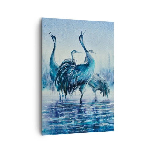 Obraz na plátne - Ranné stretnutie - 70x100 cm