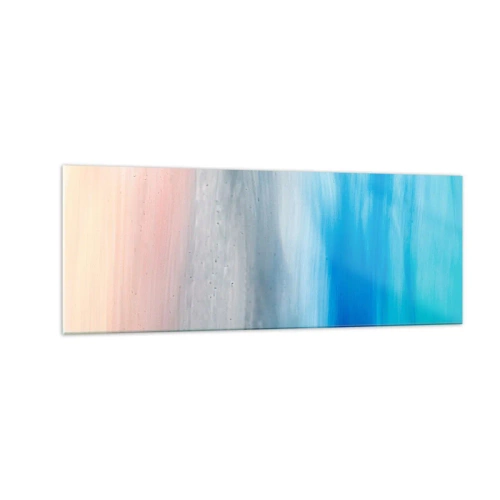 Obraz na skle - Živly: vzduch - 140x50 cm