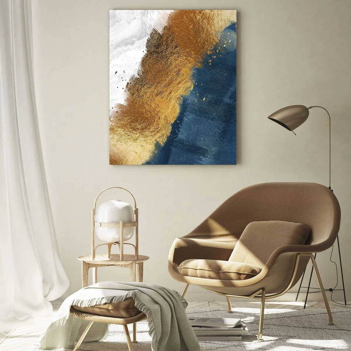 Obraz na skle - Farby leta - 50x70 cm