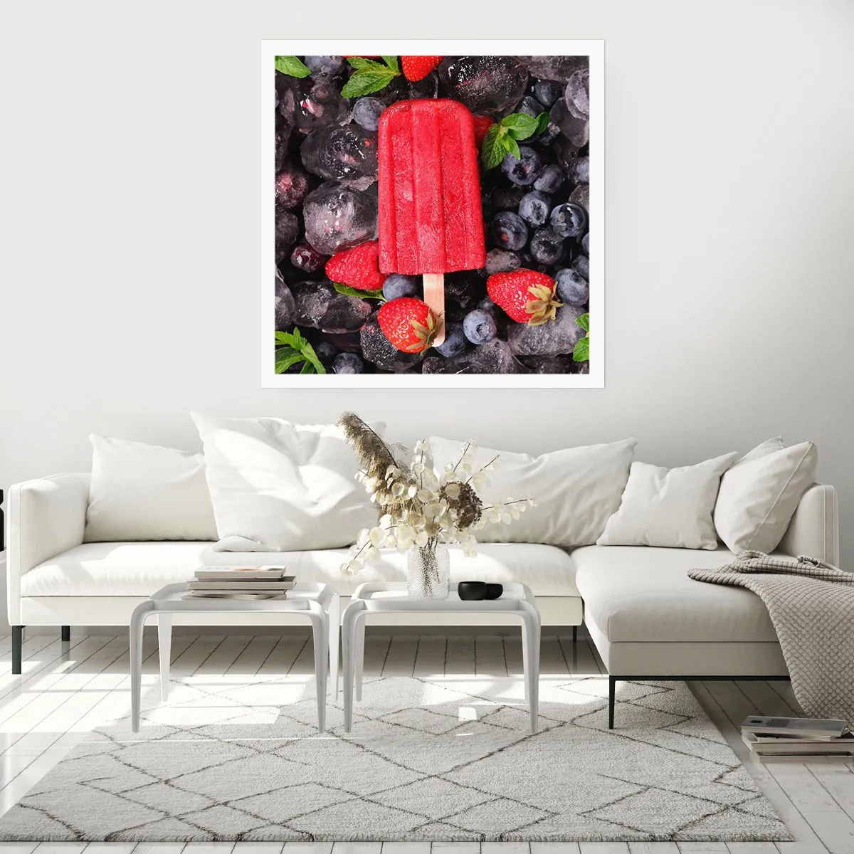 Plagát - Chuť horúceho leta - 60x60 cm