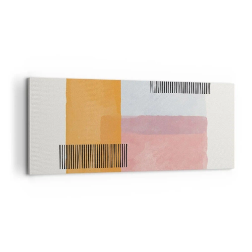 Obraz na plátne - Z rohu do rohu - 100x40 cm