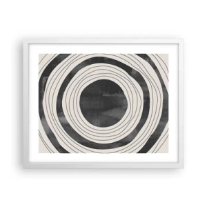Plagát v bielom ráme - Presný zásah - 50x40 cm