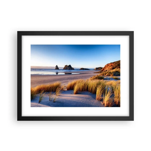 Plagát v čiernom ráme - Pre hľadačov pokoja - 40x30 cm