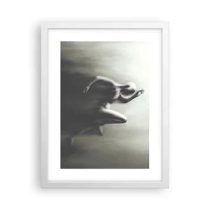 Plagát v bielom ráme - Nezastaviteľný - 30x40 cm