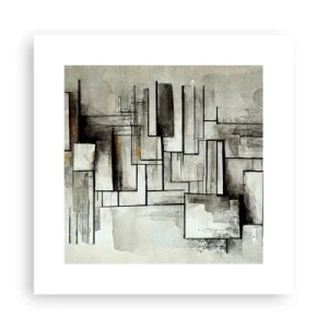 Plagát - Sila jednoduchosti - 30x30 cm