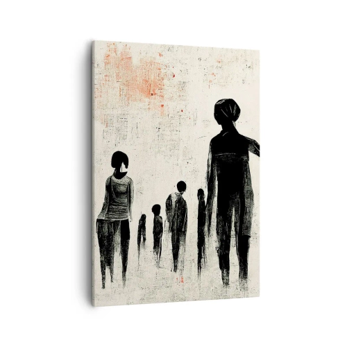 Obraz na plátne - Proti samote - 50x70 cm