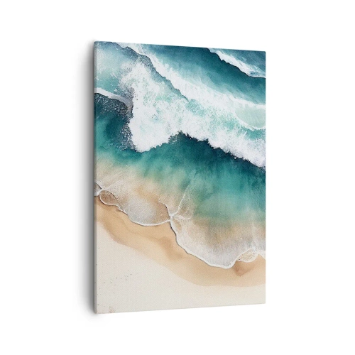 Obraz na plátne - Odveké stretnutie - 50x70 cm
