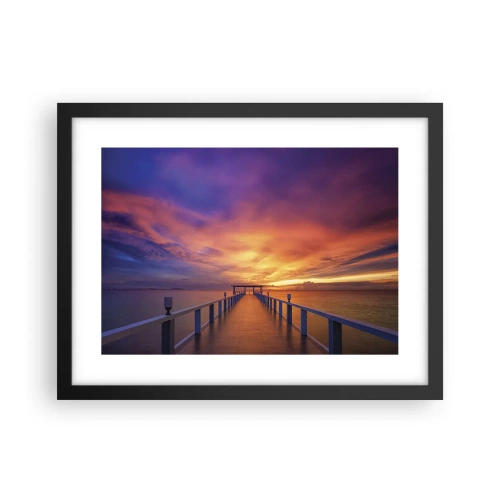 Plagát v čiernom ráme - Bez konca - 40x30 cm