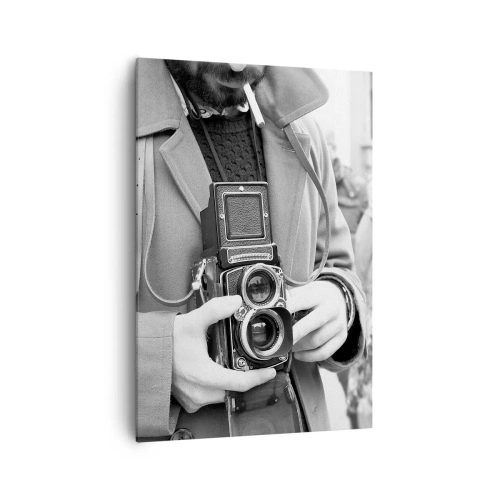 Obraz na plátne - V retro štýle - 70x100 cm