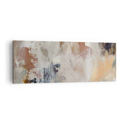Obraz na plátne - Hmlistá abstrakcia - 140x50 cm