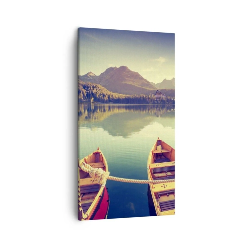 Obraz na plátne - Žiť podľa jej zákonov - 45x80 cm